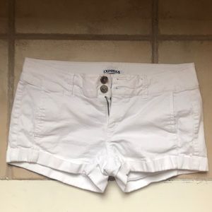 White shorts